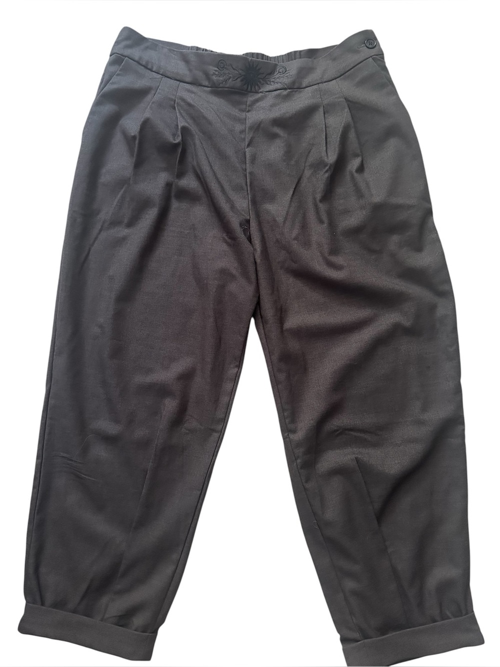 NWOT Mystic Embroidered balloon pants size US 14 - Picture 7 of 8